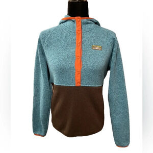 L.L. Bean 502845 Women's L.L.Bean Sweater Fleece Pullover Hoodie Size XS